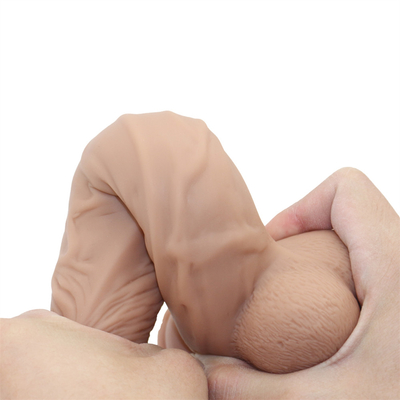 Büyük Boyutlu Gerçekçi Dildo Süpürgeli Yapay Penis Kadınlar İçin