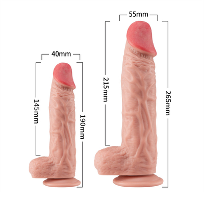 Sıcak Satış 20 cm Yapay PVC Penis Kadınlar için Masturbasyon Güçlü Emme Kâsesi Gerçekçi Büyük Siyah Dildo Seks Oyuncağı