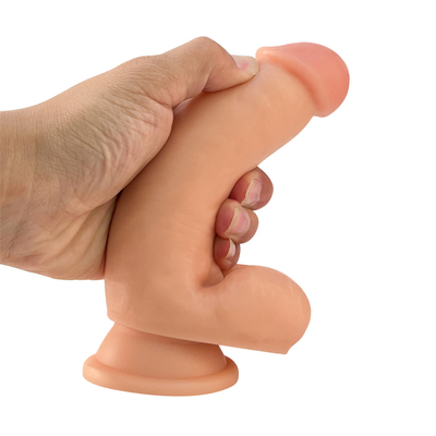17cm Dildo Yumuşak Seks Oyuncağı PVC Dildo Güçlü Emme Kupası ile Açık Kadınlar Erkekler Eşcinsel Yetişkin Seks Oyuncakları Oyunlar