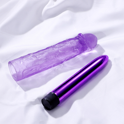 En çok satan kadın seks oyuncağı gerçekçi dildo titreştirici stimülasyon penis dildo titreştirici fıstık için 22.5cm
