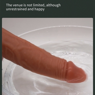 Kablosuz Uzaktan Sinek Dildo Vibratör Isıtma Dildo Döner Vibrating İtmek Dildo Kadın Mastürbasyon için