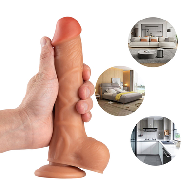 Toptan Dildo Cilt Gerçekçi Dildo Yetişkin Seks Oyuncağı Kocaman Penis Kocaman Dildo Oyuncağı Kadınlar İçin