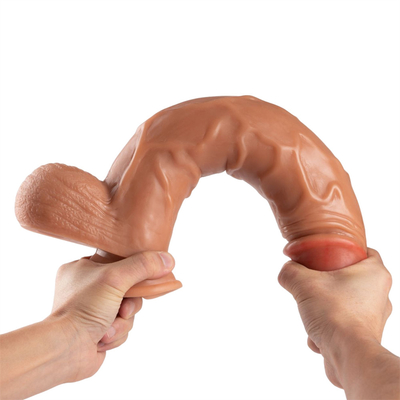 Yeni çıkış Süper Uzun 10 inç Yüksek Kalite Sıvı Silikon Dildo Yapay Kauçuk Penis Kadınlar İçin Kauçuk Seks Oyuncakları