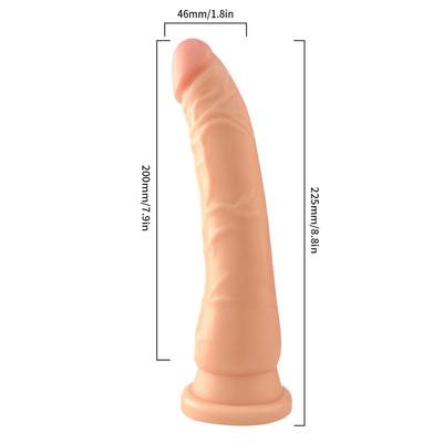 Yetişkin Seks Mağazası Toptan Kadın Silikon Kauçuk Yumuşak Dildo Gerçekçi Penis Kadın Masturbatör Penis Oyuncağı Kadın Kadınlar