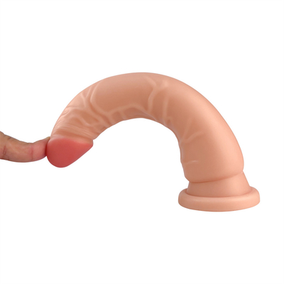 Yetişkin Seks Mağazası Toptan Kadın Silikon Kauçuk Yumuşak Dildo Gerçekçi Penis Kadın Masturbatör Penis Oyuncağı Kadın Kadınlar