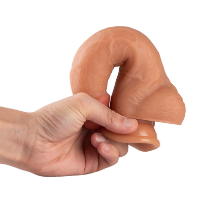 8.5 Inç Gerçekçi PVC Yapay Penis Seks Oyuncak Vücut Güvenli Güçlü Vantuz Ultra Yumuşak