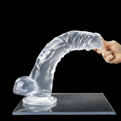 Kadın Seks Oyuncakları Yumuşak TPE 10 Inç Gerçekçi Büyük Dildo Kadınlar için Mastürbasyon Seks Ürünleri