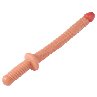 Kocaman Gerçekçi Yetişkin Oyuncakları Kadın için Dildo Toptan Satış Kadınlar Yumuşak Esnek Gerçekçi Kahverengi Toptan