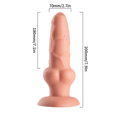 Özel şekil yaratıcı simülasyon dildo kadın seks ürünleri canavar dildolar hayvan modeli