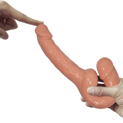 Klasik Kemersiz Kemerli Dildo Vibratör Çiftler İçin Lezbiyenler İçin Strapon USB Şarjör Çift Başlı Vibratör Yetişkin Seks İçin
