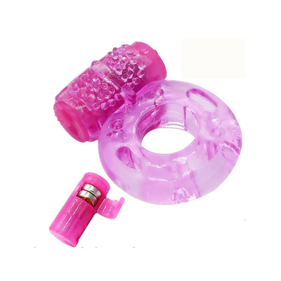 Erkek gecikmesi için TPE Penis Ring Vibratör Sperm Vibratör Düzeltme Yüzüğü