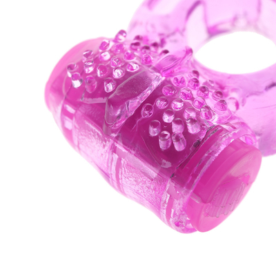 Erkek gecikmesi için TPE Penis Ring Vibratör Sperm Vibratör Düzeltme Yüzüğü