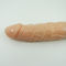 Kademesiz Vibratör Dick Kuzu Derisi Yapay Penis Gerçekçi Seks Oyuncak Tıbbi PVC Malzeme