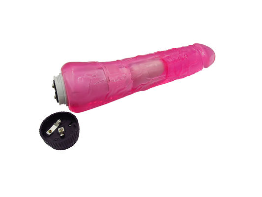 Kadınlar için G Spot Klitoral Stimülatör Silikon Jöle Vibratör Yapay Penis