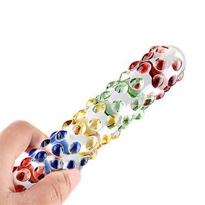 Renkli Pyrex Anal Butt Plug