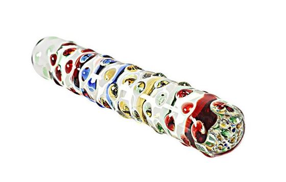 Renkli Pyrex Anal Butt Plug