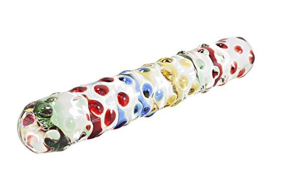 Renkli Pyrex Anal Butt Plug